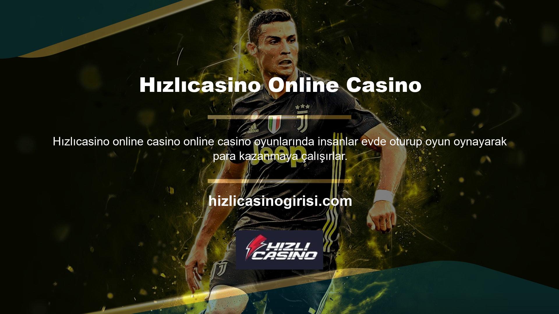 Hızlıcasino, üyelik hesabı olanlara geniş bir oyun yelpazesi sunan uluslararası bir casino sitesidir